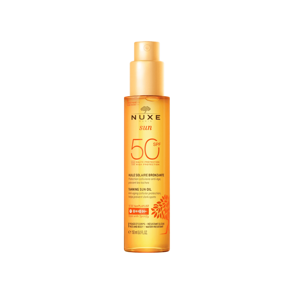 Nuxe Sun Huile Solaire Bronzante Spf50+ 150Ml